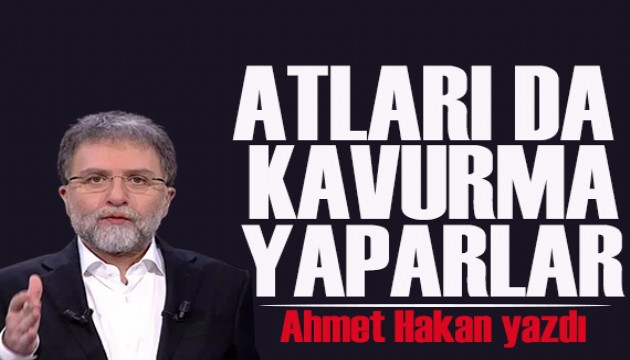 Ahmet Hakan yazd�: O �irkin insanlar, o g�zel insanlara, o g�zel atlar� yedirdiler