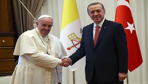 Papa Franciscus Türkiye de!