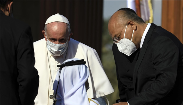 Papa Franciscus ten Irak mesajı