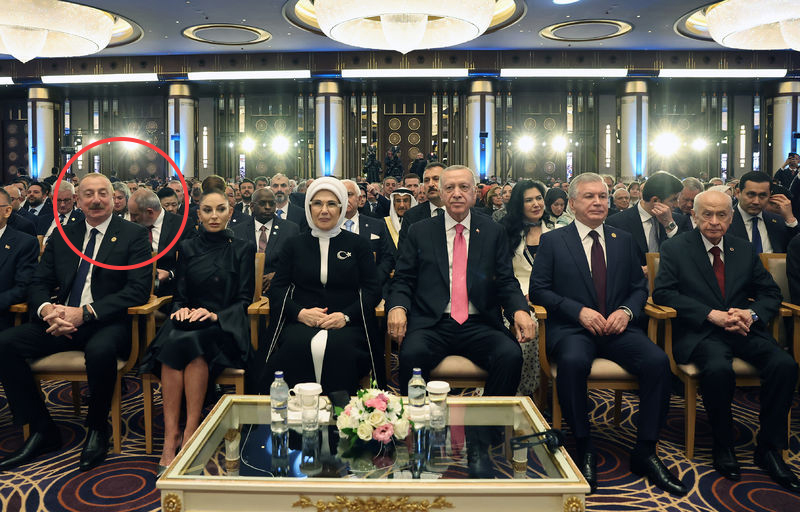 Cumhurbaşkanı Erdoğan ın töreninde ilginç detay: Paşinyan ın oturduğu yer dikkat çekti