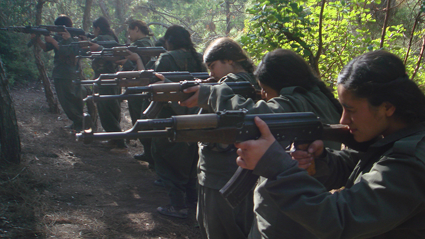 PKK nın çocuk ordusu belgelendi