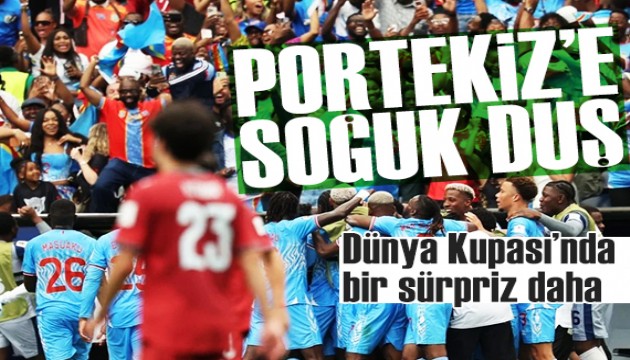 Portekiz'e so�uk du�: D�nya Kupas�'nda bir s�rpriz daha
