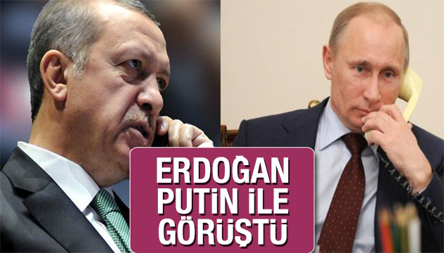 Erdoğan Putin ile görüştü!