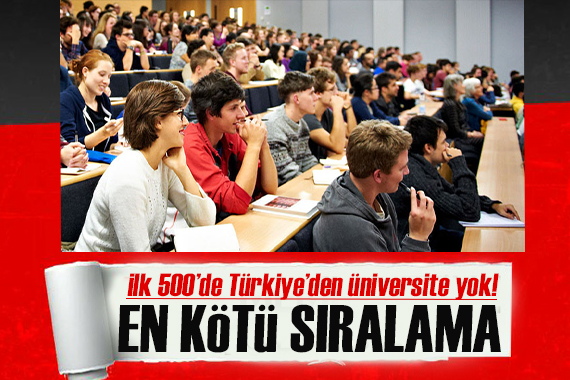 Dünyanın en iyi üniversiteleri sıralamasında ilk 500’de Türkiye’den üniversite seçilemedi!