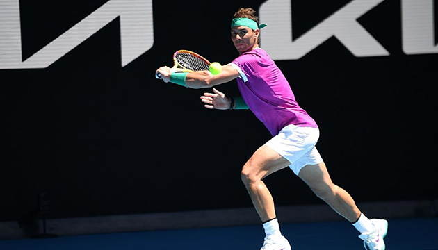 Avustralya Açık ta Nadal rüzgarı