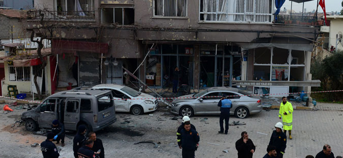Hatay Valiliği: Suriye den 11 roket atıldı, 1 kişi öldü, 46 kişi yaralandı