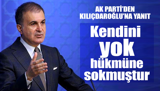 AK Parti den Kılıçdaroğlu na sözde yanıtı