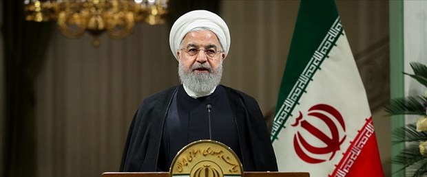 Ruhani: İran halkının umutları yok edilmek isteniyor
