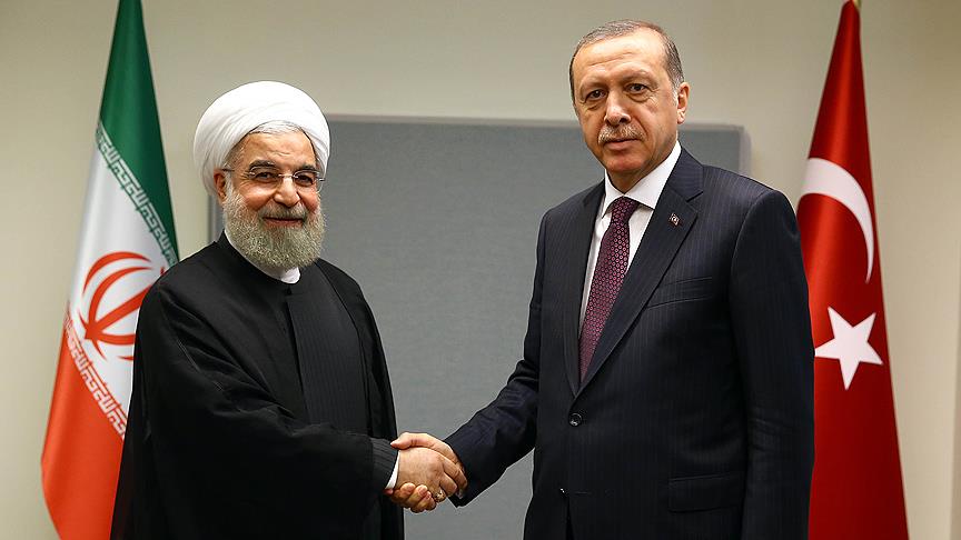 Erdoğan Ruhani ile Suriye yi görüştü