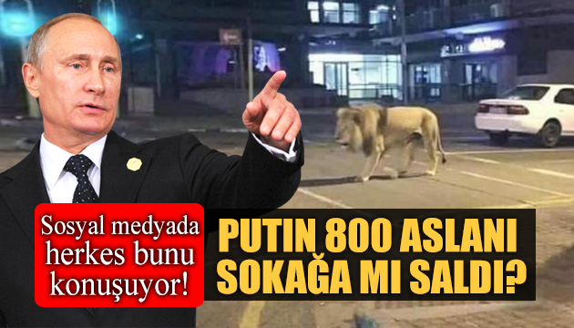 Putin 800 aslanı sokağa mı saldı?