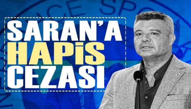 Sadettin Saran'a hapis cezas�