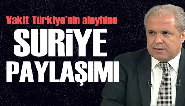 amil Tayyar'dan Suriye paylam: Vakit Trkiye'nin aleyhine iliyor