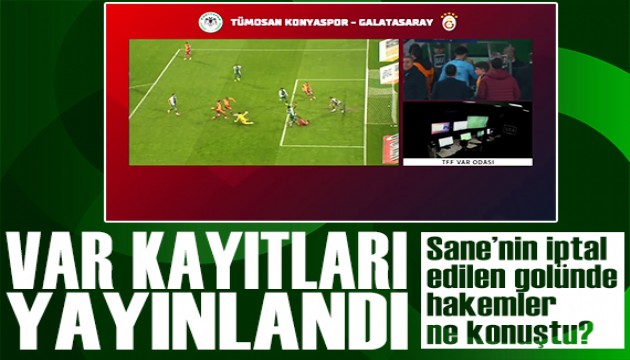 VAR kay�tlar� yay�nland�: Galatasaray'�n iptal edilen gol�nde hakemler ne konu�tu?