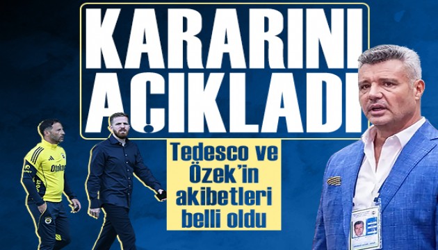 Saran, Tedesco ve �zek karar�n� a��klad�