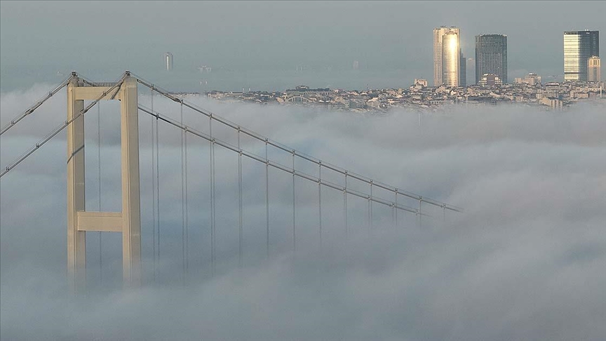 İstanbul da yoğun sis!