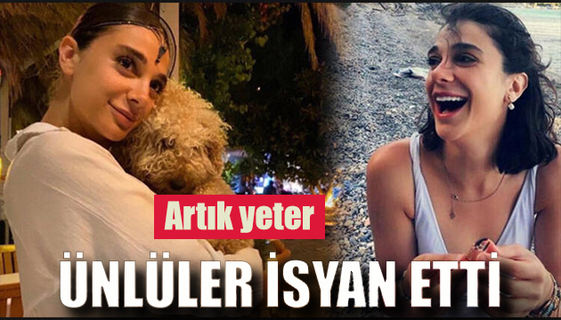 Ünlülerden Pınar Gültekin tepkisi