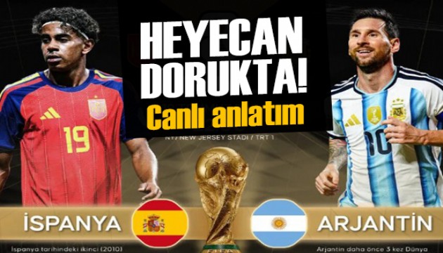 Heyecan dorukta: D�nya Kupas�'nda �ampiyon belli oluyor!