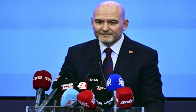 S�leyman Soylu'dan, Devlet Bah�eli'nin 'Ter�rs�z T�rkiye' yol haritas�na tam destek