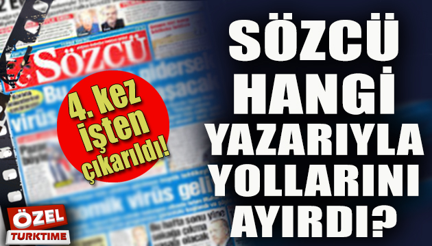 Sözcü gazetesi Zeynep Gürcanlı ile yollarını ayırdı