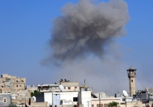 Suriye İdlib te varil bombalı saldırı! 40 kişi öldü!