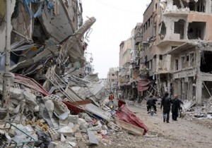 Suriye de varil bombalı saldırıda 20 kişi öldü!