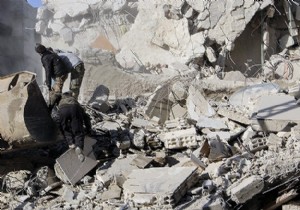 Suriye ordusu Şam a vakumlu bomba ile saldırdı!