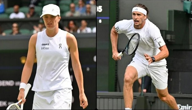 Swiatek'e Wimbledon �oku