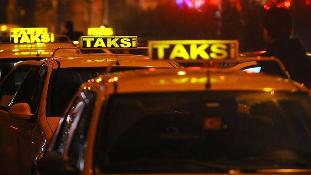 İstanbul da taksici operasyonu