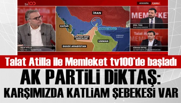 Talat Atilla ile Memleket TV100'de ba�lad�