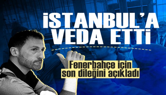Tedesco �stanbul'dan ayr�ld�: Havaalan�nda yo�un ilgi
