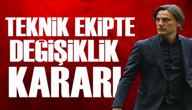 A Milli Tak�m'da teknik ekip de�i�ikli�i