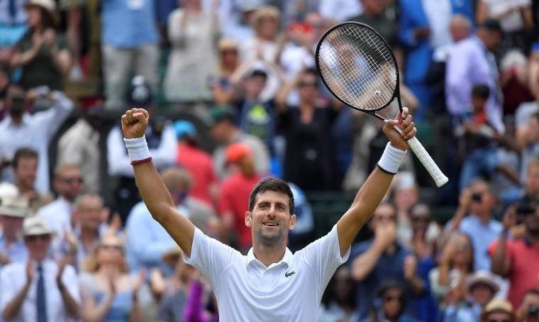 Wimbledon da ilk finalist Djokovic