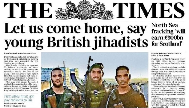IŞİD e katılan İngilizler bin pişman!