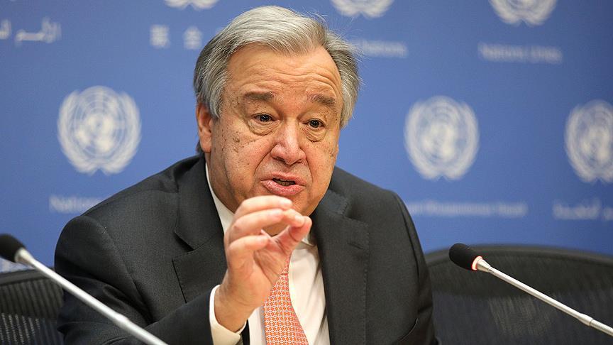 BM Genel Sekreteri Guterres ten Filistin açıklaması