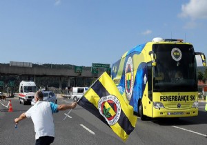 Fenerbahçe kafilesi Düzce ye geldi!
