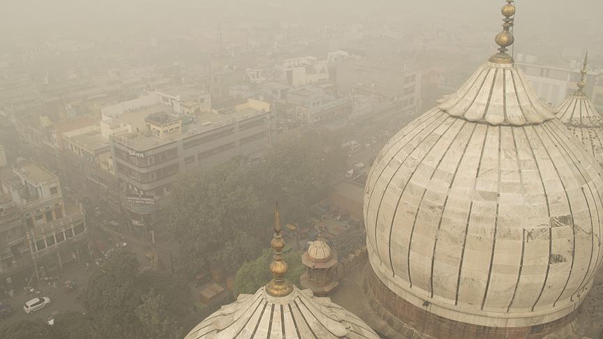 Dünyanın en kirli havası Delhi kentinde