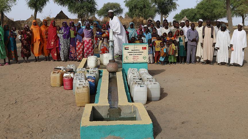 İHH Sudan da 30 su kuyusu açtı