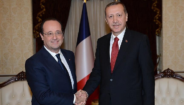 Erdoğan ve Hollande bir araya geldi!