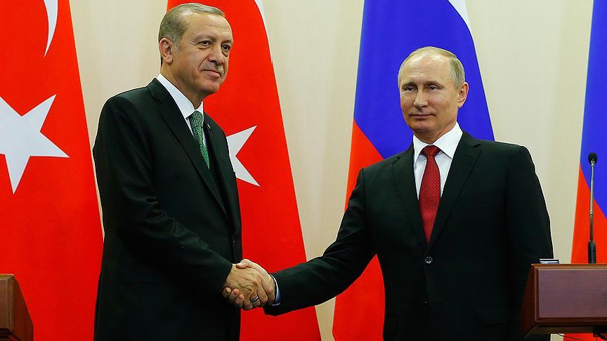 Erdoğan ile Putin gündemi  Doğu Guta 