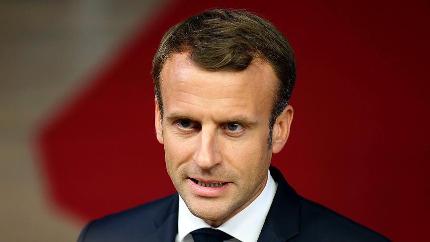 Macron ABD nin Suriye kararından üzüntü duyuyor