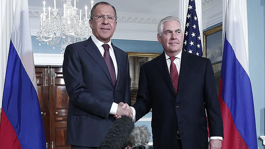 Tillerson ile Lavrov Suriye yi görüştü