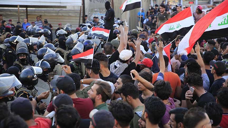 Irak taki gösterilerde 14 kişi öldü