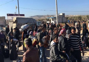 Suriyeliler Kilis sınırına geldi!