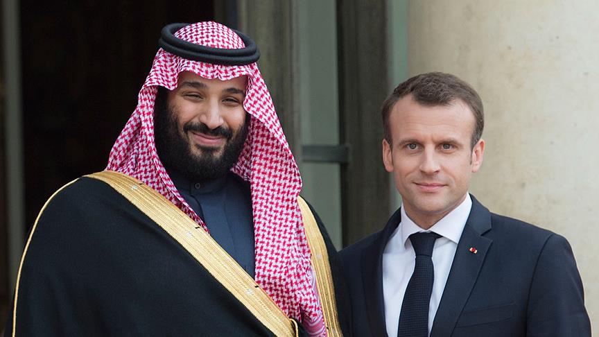 Macron G20 de Suudi Veliaht Prens ile görüşecek