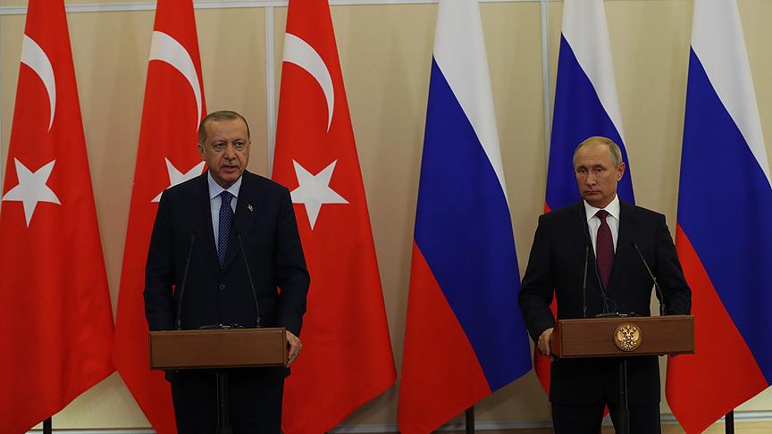 Erdoğan Putin zirvesinde mutabakat