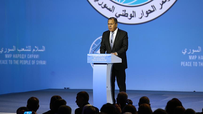 Lavrov dan Suriye Ulusal Diyalog Kongresi açıklaması