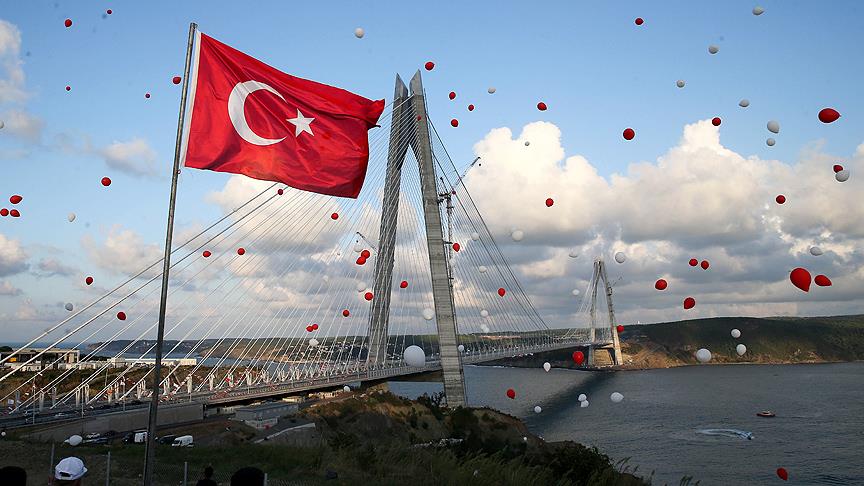 Yavuz Sultan Selim Köprüsü açıldı!