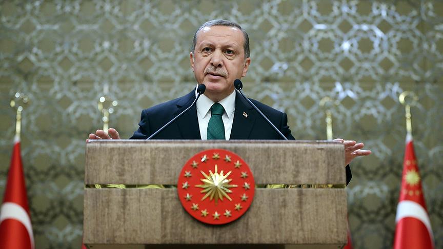 Erdoğan:Güçlerinin yetmediği yerde...