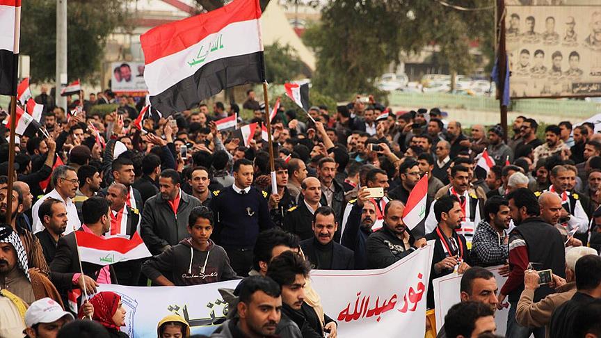 Irak ta gösteriler yeniden başladı