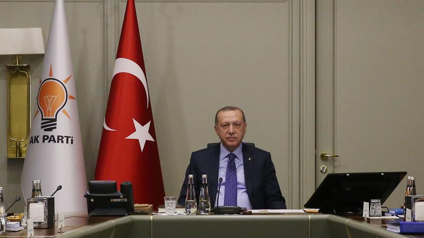 Cumhurbaşkanı Erdoğan AK Parti Seçim Stratejisi Toplantısı na katıldı